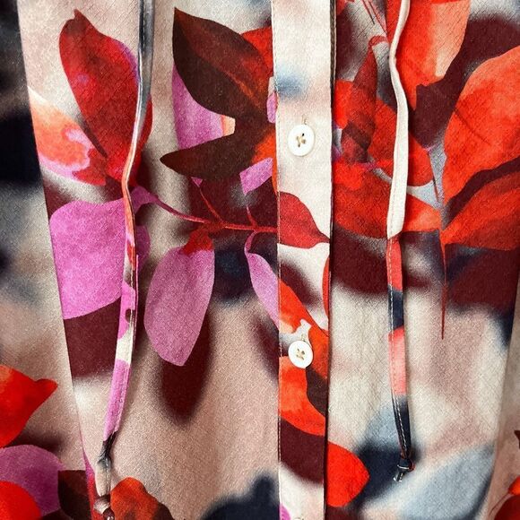 Soft Surroundings Celandine Floral Blouse - Picture 11 of 16